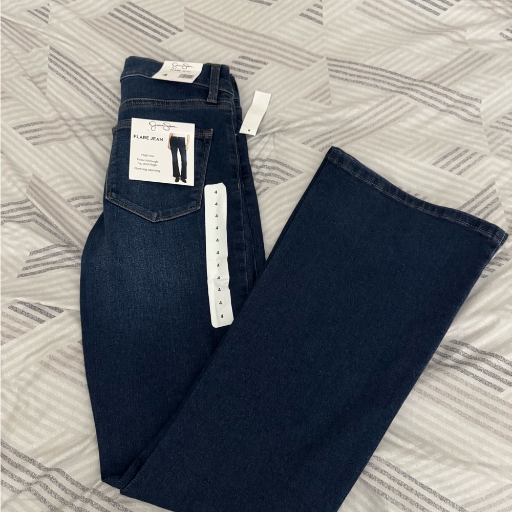 Jessica Simpson Blue Flare Leg Jeans regular